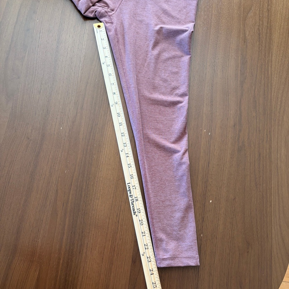 Beyond Yoga Spacedye Midi High Waisted Leggings Womens L Desert Rose Heather - Picture 9 of 9